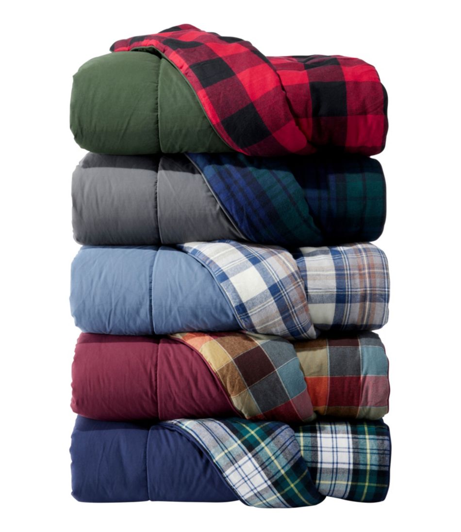 L.L.Bean Flannel Camp Blanket, Extra-Large - L.L.Bean Recommended