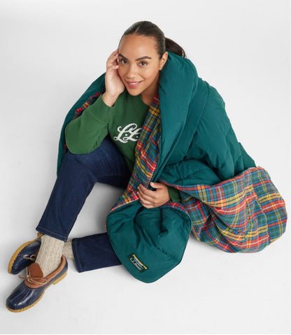 L.L.Bean Flannel Camp Blanket, Extra-Large - L.L.Bean Recommended