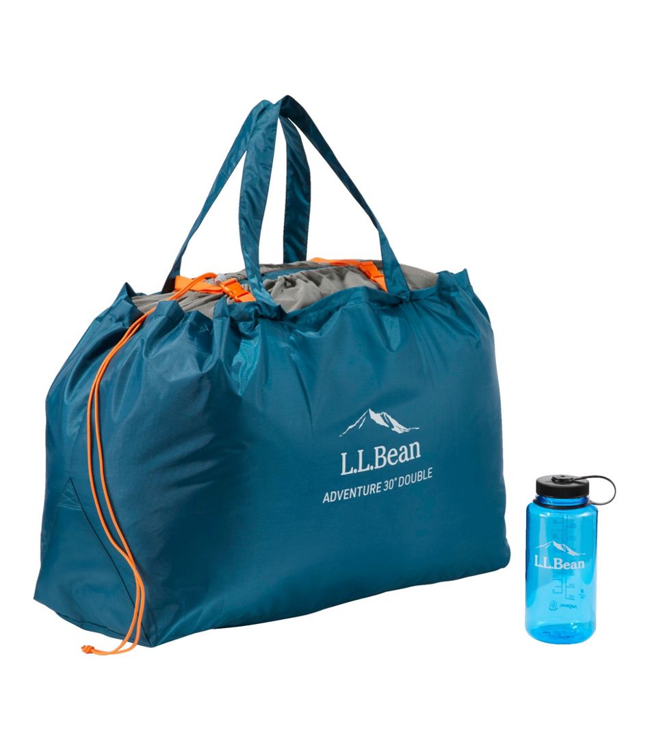 Adults' L.L.Bean Adventure 30° Sleeping Bag, Double - L.L.Bean Great Value
