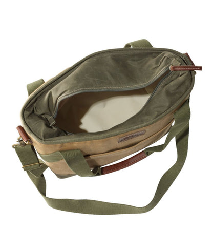 Insulated Waxed-Canvas Tote, Medium - L.L.Bean Popular