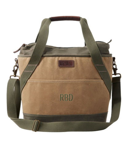 Insulated Waxed-Canvas Tote, Medium - L.L.Bean Popular