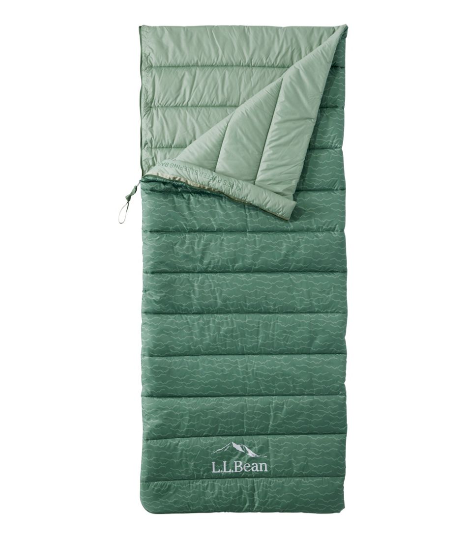 Kids' L.L.Bean Puffer Sleeping Bag, 40° Print - L.L.Bean Top Pick