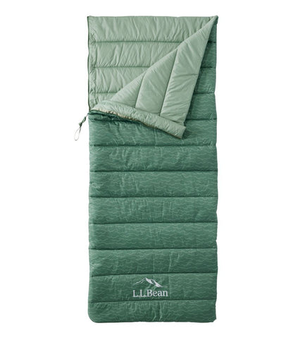 Kids' L.L.Bean Puffer Sleeping Bag, 40° Print - L.L.Bean Top Pick