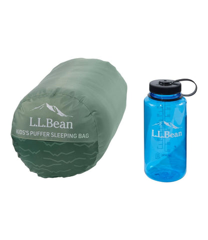 Kids' L.L.Bean Puffer Sleeping Bag, 40° Print - L.L.Bean Top Pick