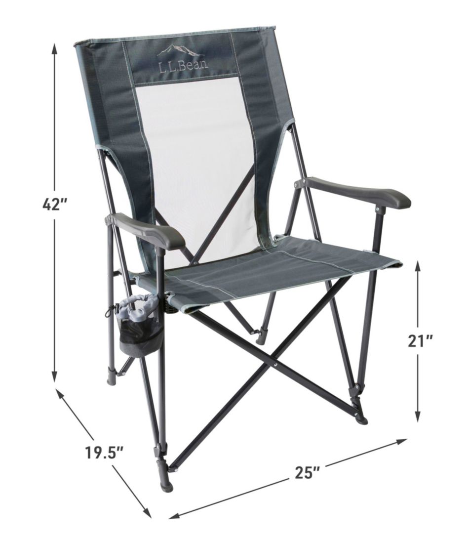 L.L.Bean Easy Comfort Camp Chair Max - L.L.Bean Quality