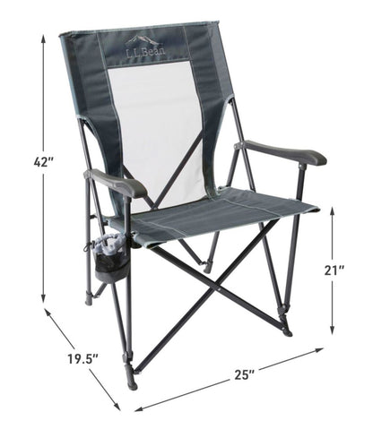 L.L.Bean Easy Comfort Camp Chair Max - L.L.Bean Quality