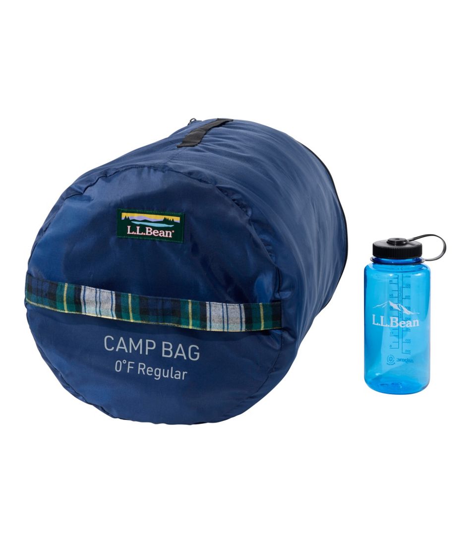L.L.Bean Flannel Lined Camp Sleeping Bag, 0° - L.L.Bean Signature