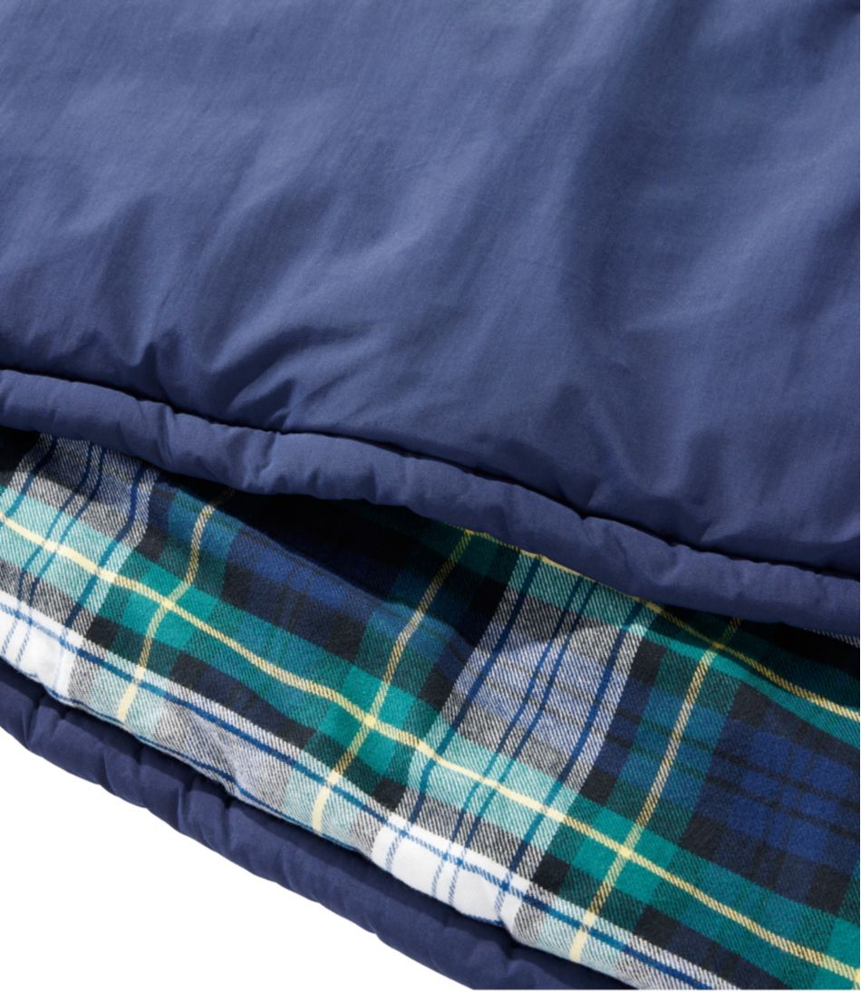 L.L.Bean Flannel Lined Camp Sleeping Bag, 0° - L.L.Bean Signature