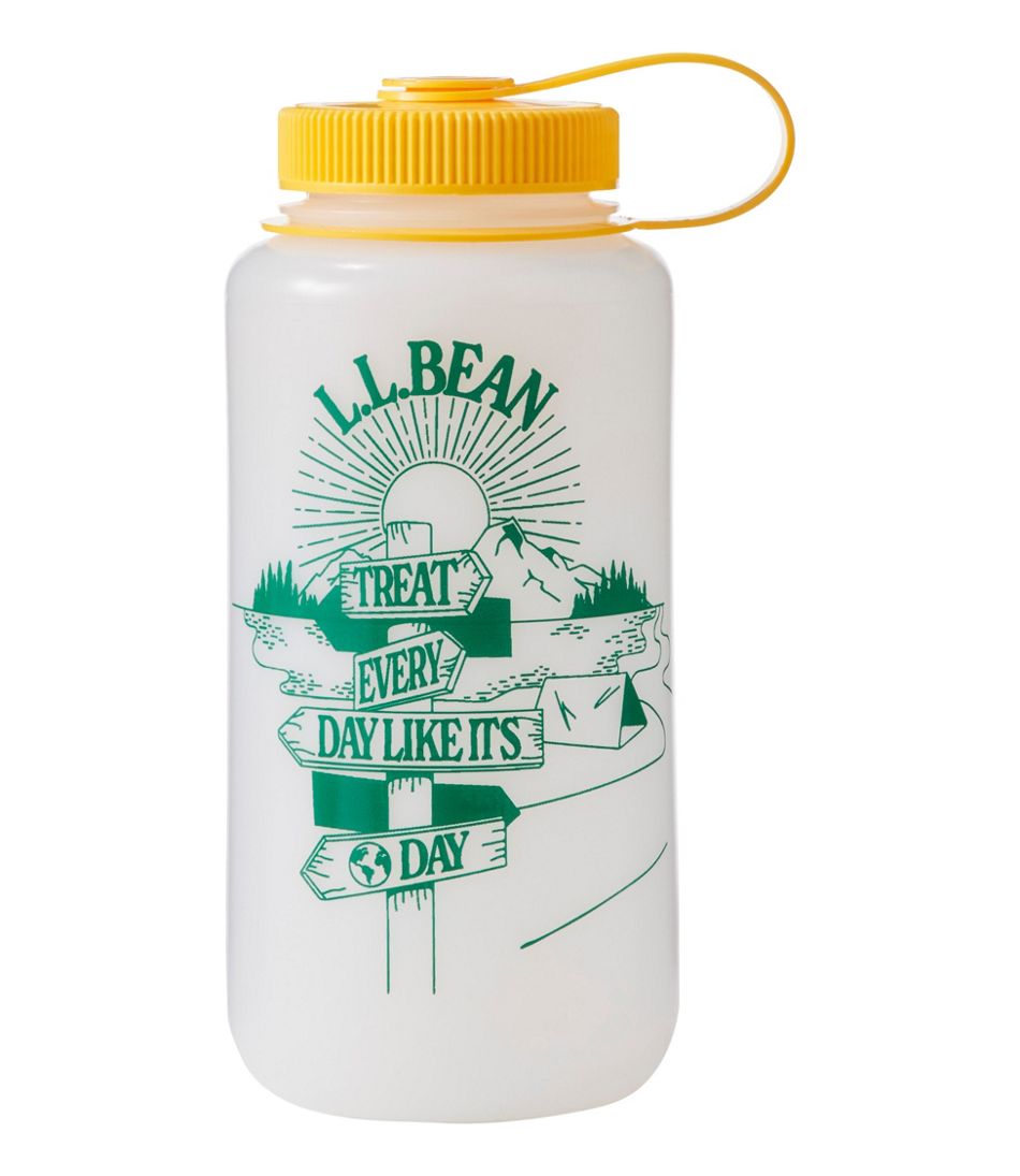 Nalgene Ultralite Wide Mouth Water Bottle with L.L.Bean Print, 32 oz. - L.L.Bean Classic