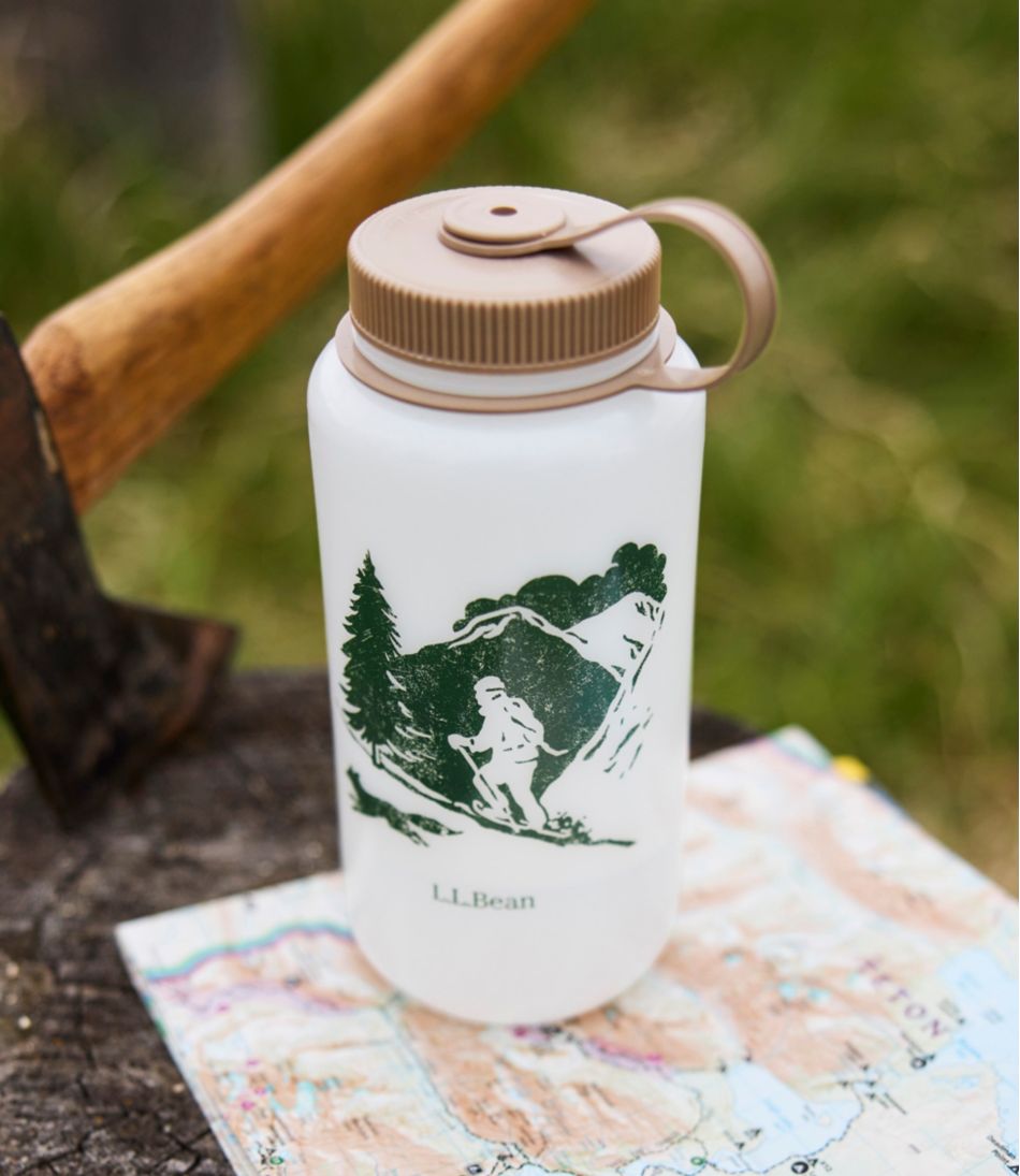 Nalgene Ultralite Wide Mouth Water Bottle with L.L.Bean Print, 32 oz. - L.L.Bean Classic