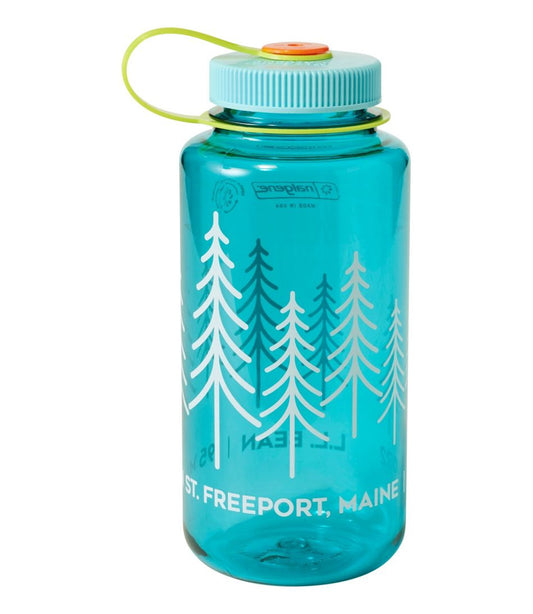 Nalgene Sustain Wide Mouth Water Bottle with L.L.Bean Print, 32 oz. - L.L.Bean Everyday