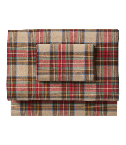 Heritage Chamois Flannel Sheet Collection, Plaid - L.L.Bean Value
