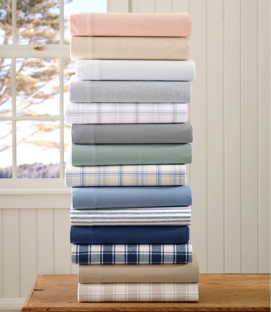 Ultrasoft Comfort Flannel Sheet Set, Plaid - L.L.Bean Top Pick