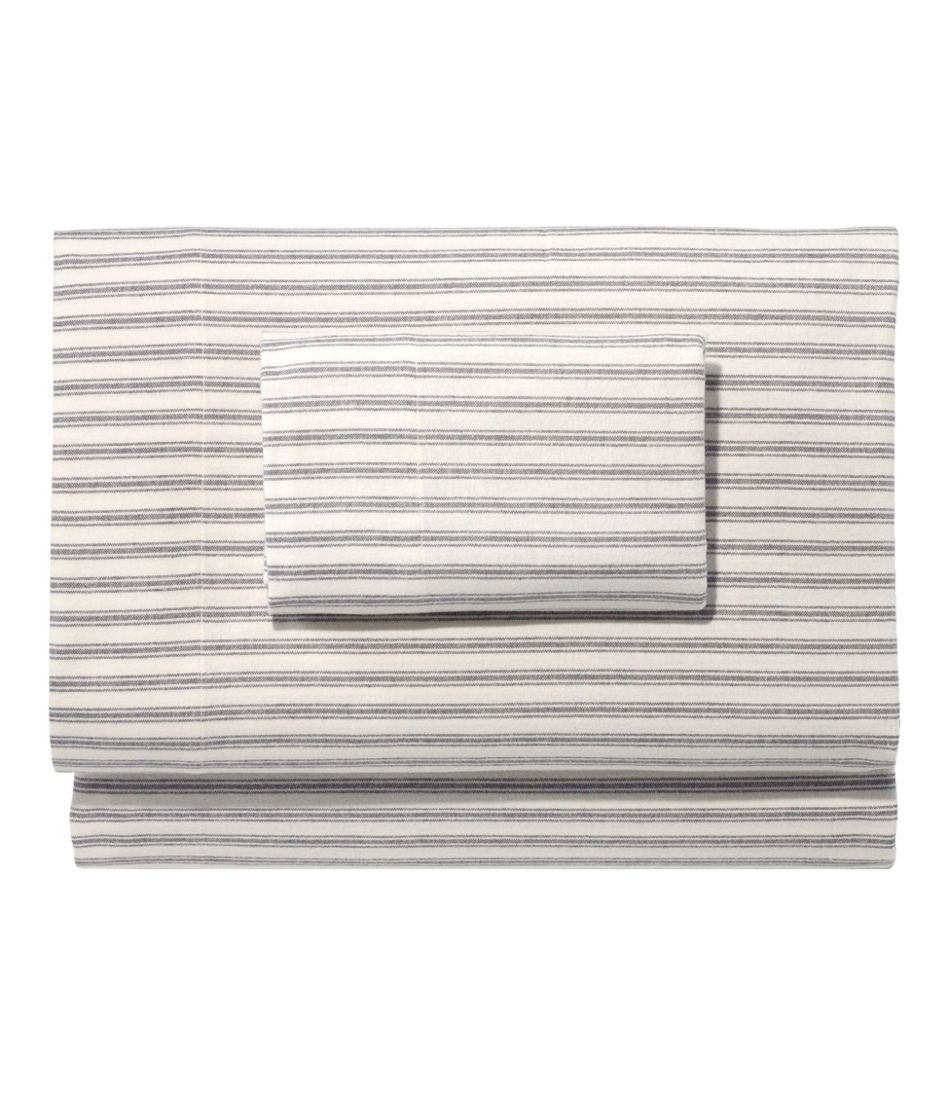 Ultrasoft Comfort Flannel Sheet Set, Stripe - L.L.Bean Premium