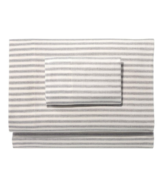 Ultrasoft Comfort Flannel Sheet Set, Stripe - L.L.Bean Premium