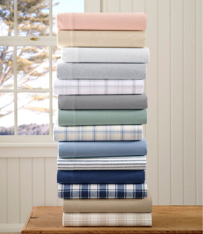 Ultrasoft Comfort Flannel Sheet Set, Stripe - L.L.Bean Premium