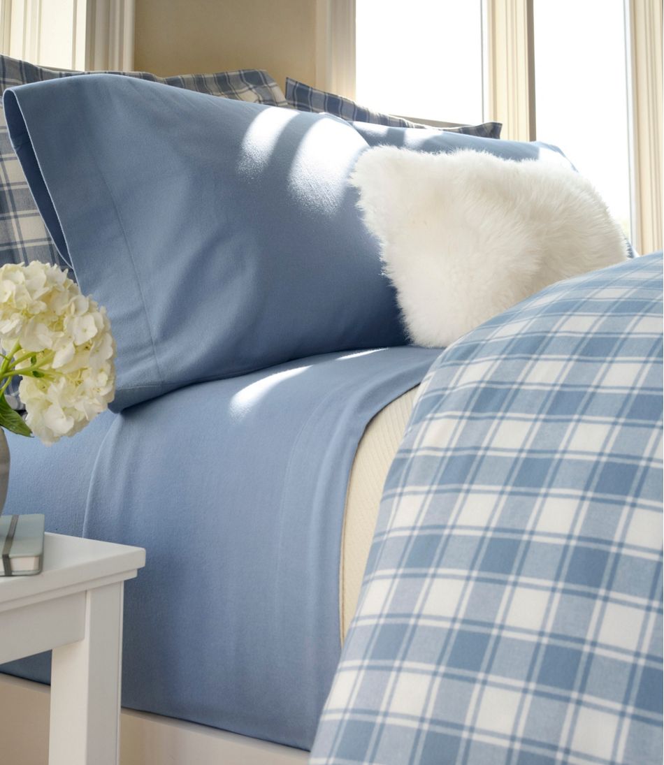 Ultrasoft Comfort Flannel Sheet, Flat - L.L.Bean New
