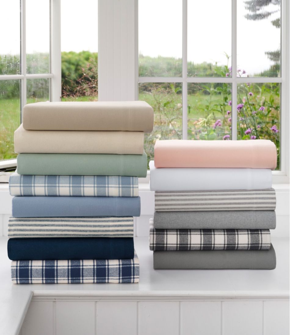 Ultrasoft Comfort Flannel Sheet, Flat - L.L.Bean New