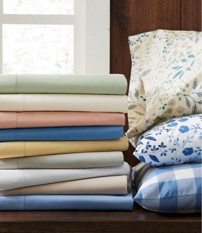 280-Thread-Count Pima Cotton Percale Sheet, Flat - L.L.Bean Popular