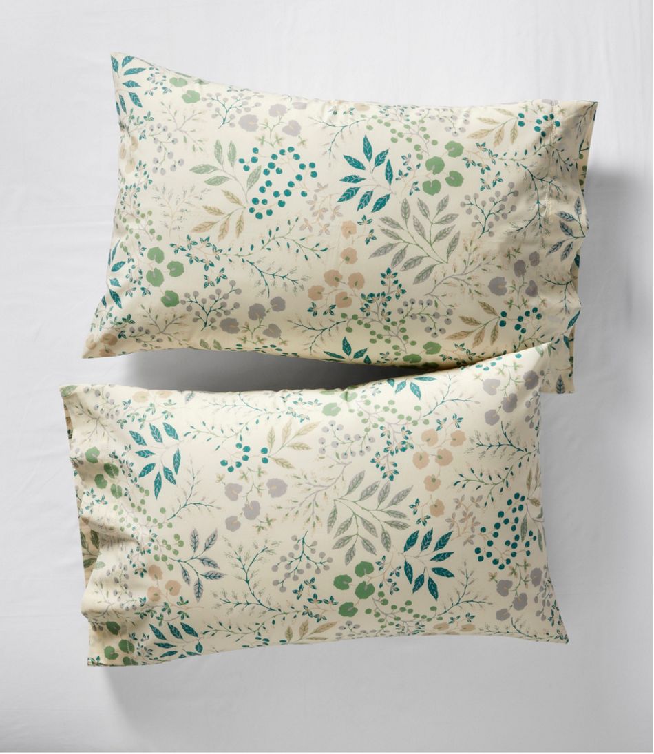 280-Thread-Count Pima Cotton Percale Sheet Set, Print - L.L.Bean Recommended