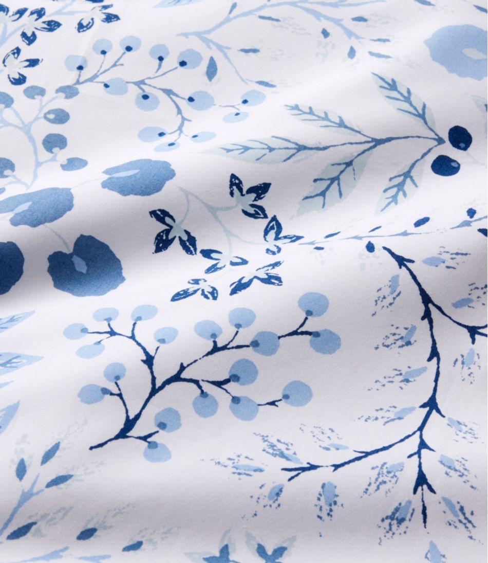 280-Thread-Count Pima Cotton Percale Sheet Set, Print - L.L.Bean Recommended