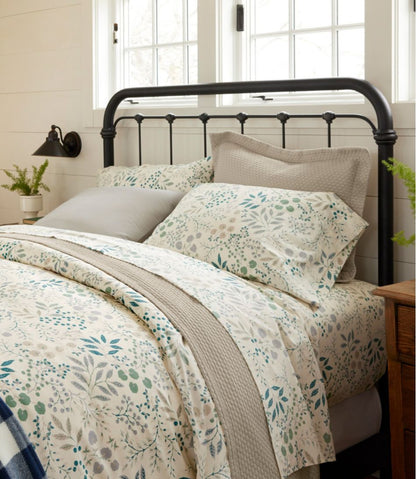 280-Thread-Count Pima Cotton Percale Sheet Set, Print - L.L.Bean Recommended