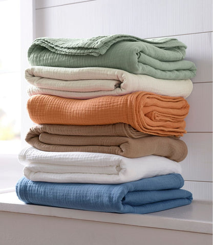 Lightweight Cotton Gauze Blanket - L.L.Bean Exclusive