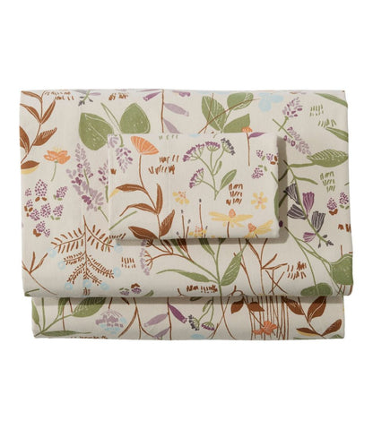Birch Floral Flannel Sheet Collection - L.L.Bean Essential