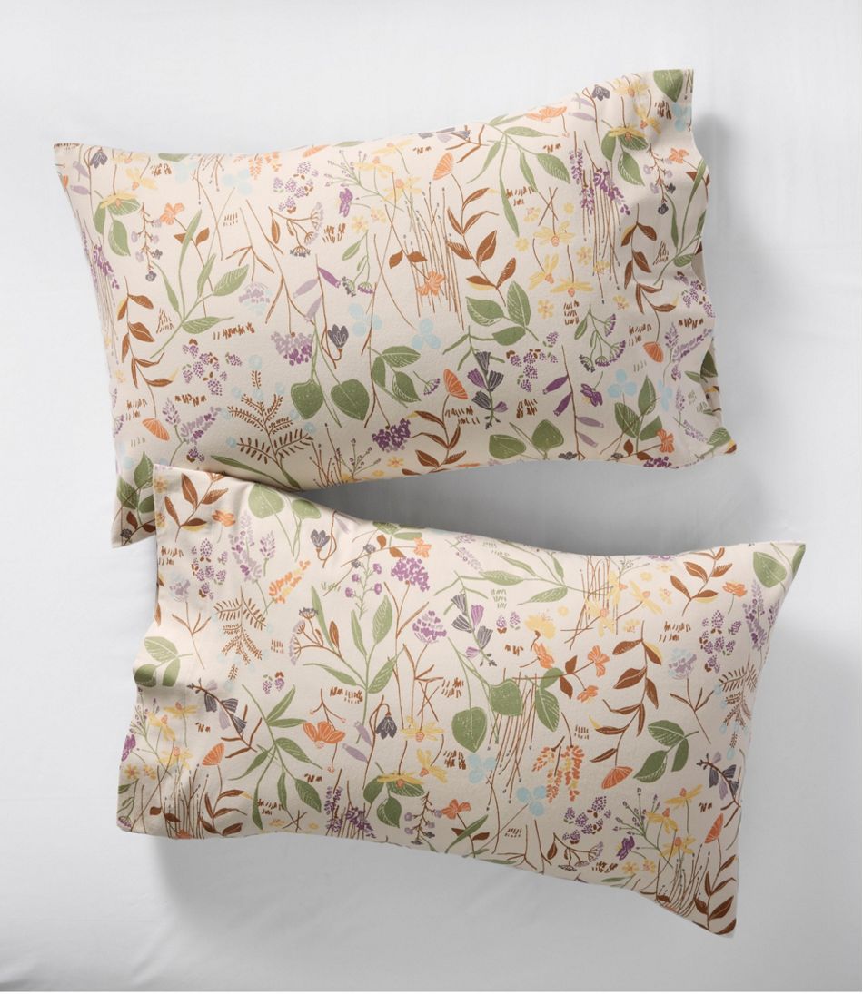Birch Floral Flannel Sheet Collection - L.L.Bean Essential