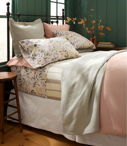 280-Thread-Count Pima Cotton Percale Comforter Cover Collection - L.L.Bean Value
