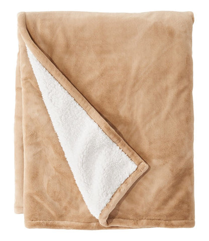 Wicked Plush Sherpa Throw - L.L.Bean Great Value