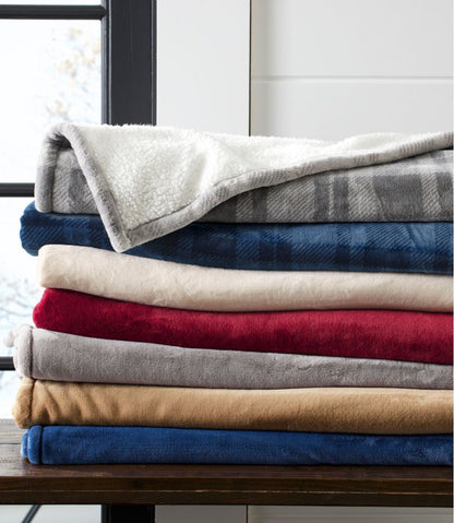 Wicked Plush Sherpa Throw - L.L.Bean Great Value