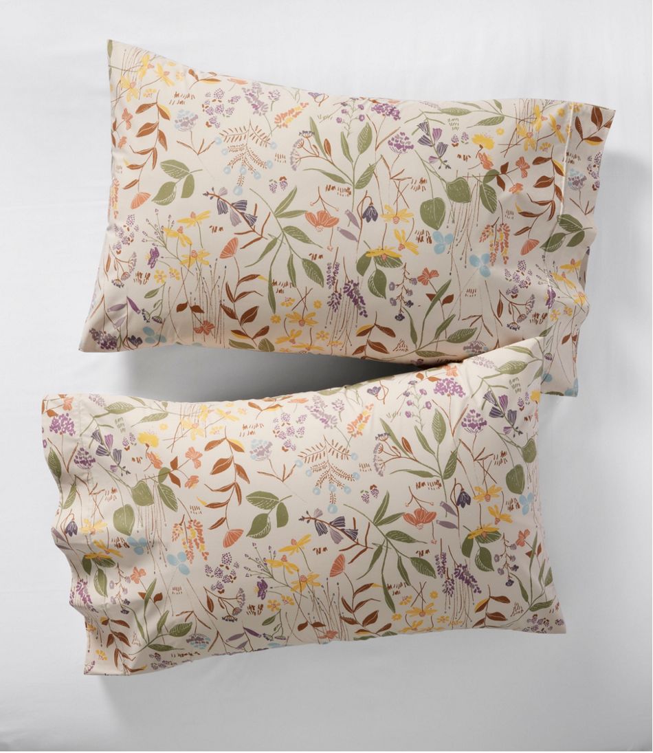 Birch Floral Percale Sheet Collection - L.L.Bean Customer Favorite