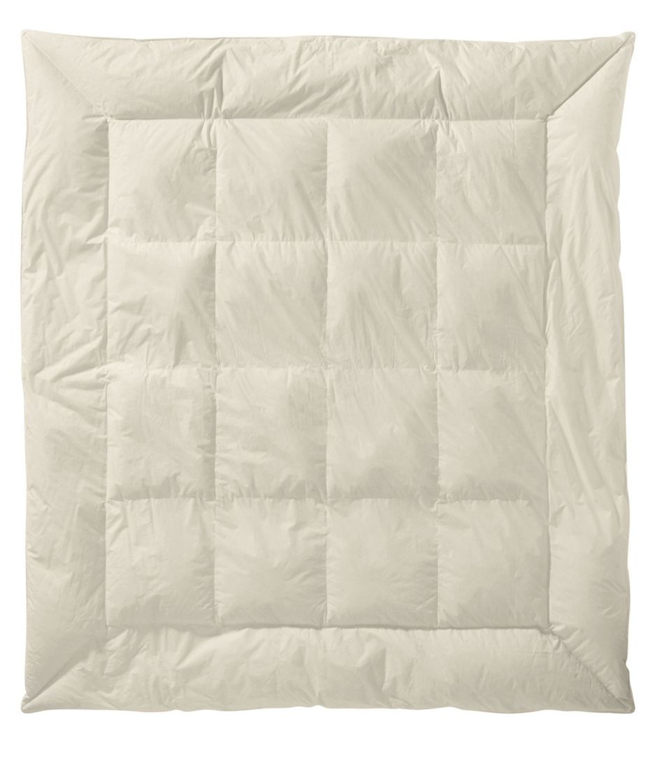 Permabaffle Box Goose Down Comforter, Warmer - L.L.Bean Featured