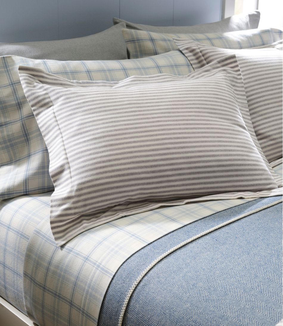 Ultrasoft Comfort Flannel Comforter Cover Collection, Stripe - L.L.Bean Trending