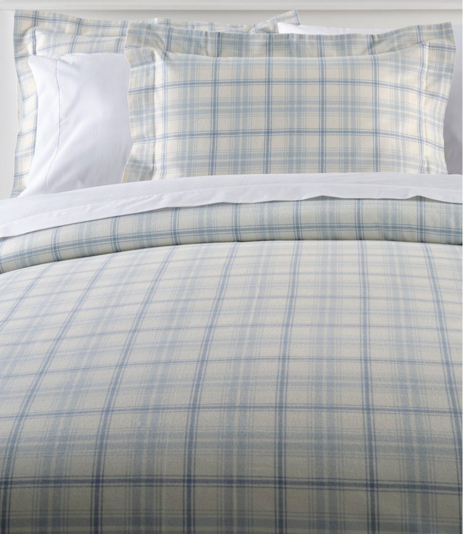 Ultrasoft Comfort Flannel Comforter Cover Collection, Plaid - L.L.Bean Best Seller
