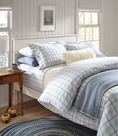 Ultrasoft Comfort Flannel Comforter Cover Collection, Plaid - L.L.Bean Best Seller