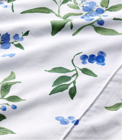 Jess Franks Blueberry Print Percale Sheet Set Collection - L.L.Bean Great Value