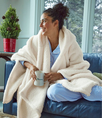 Cozy Sherpa Wearable Throw - L.L.Bean Trusted