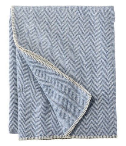 Washable Wool Blanket, Herringbone - L.L.Bean Top Pick