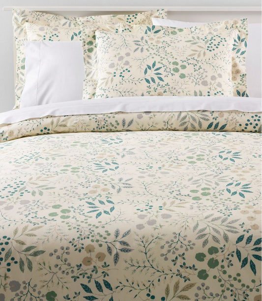 280-Thread-Count Pima Cotton Percale Comforter Cover Collection, Print - L.L.Bean Featured
