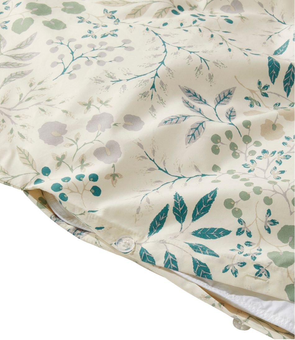 280-Thread-Count Pima Cotton Percale Comforter Cover Collection, Print - L.L.Bean Featured