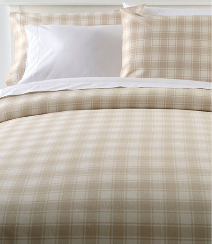 Ultrasoft Comfort Flannel Comforter Cover Collection, Check - L.L.Bean Popular