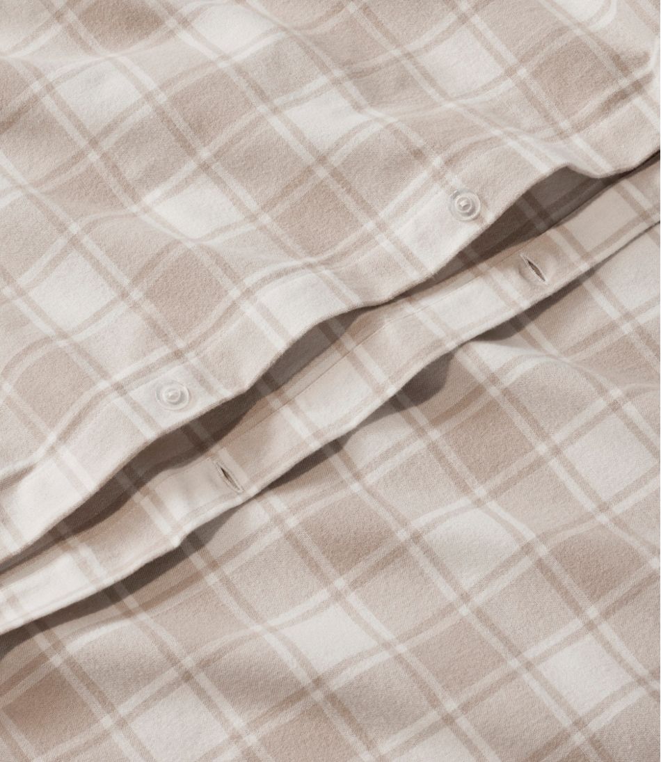 Ultrasoft Comfort Flannel Comforter Cover Collection, Check - L.L.Bean Popular