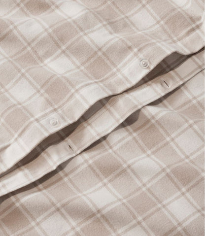 Ultrasoft Comfort Flannel Comforter Cover Collection, Check - L.L.Bean Popular