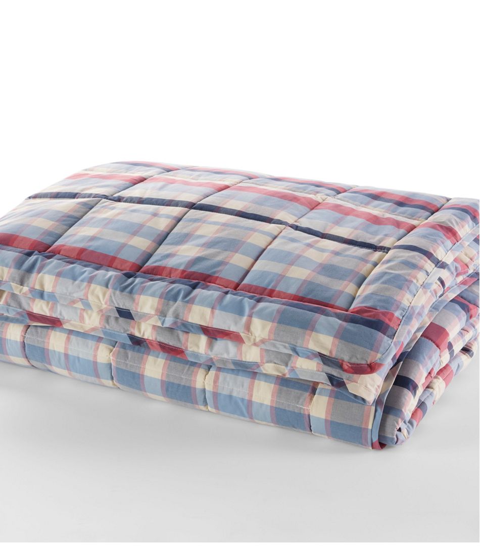 Ultrasoft Cotton Comforter, Plaid - L.L.Bean Best Seller