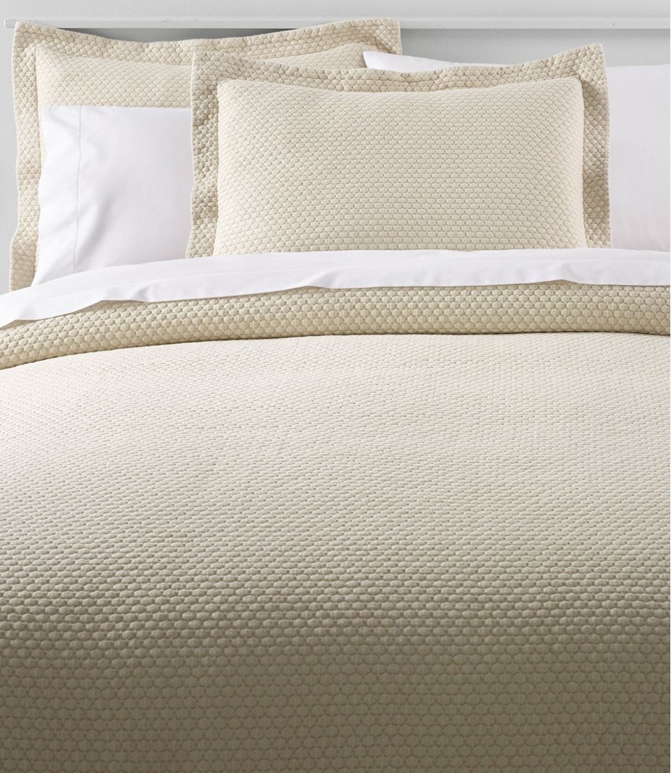 Organic Honeycomb Matelassé Bedspread - L.L.Bean Classic