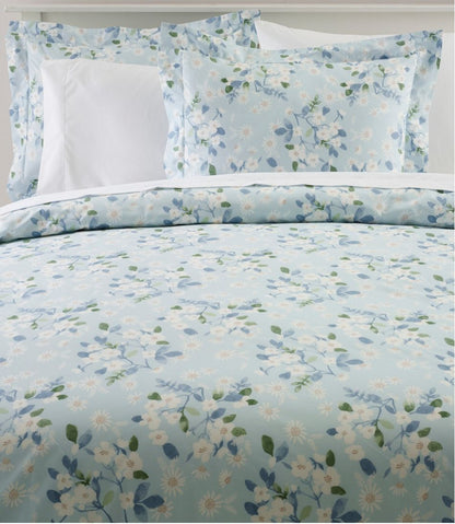 Premium Egyptian Percale Comforter Cover Collection, Daisy - L.L.Bean Everyday