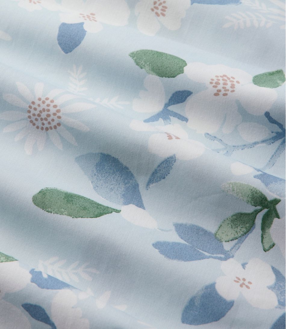 Premium Egyptian Percale Comforter Cover Collection, Daisy - L.L.Bean Everyday