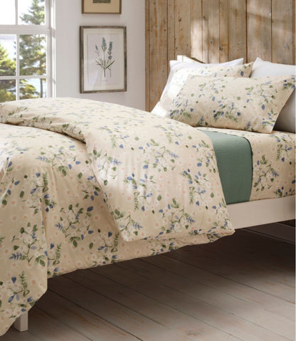 Premium Egyptian Percale Comforter Cover Collection, Daisy - L.L.Bean Everyday